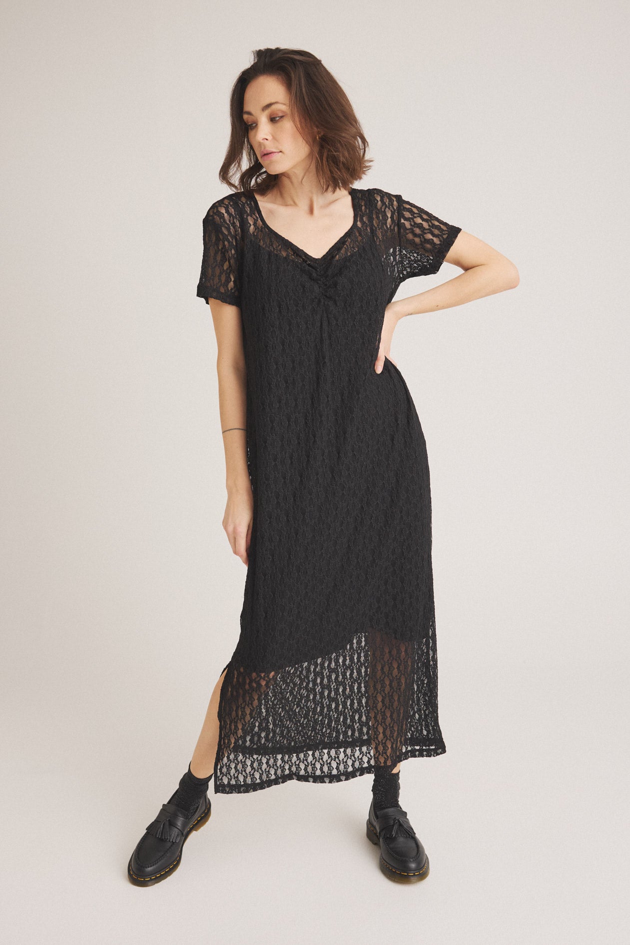 LUXZUZ // ONE TWO Aimala Dress Dress 999 Black