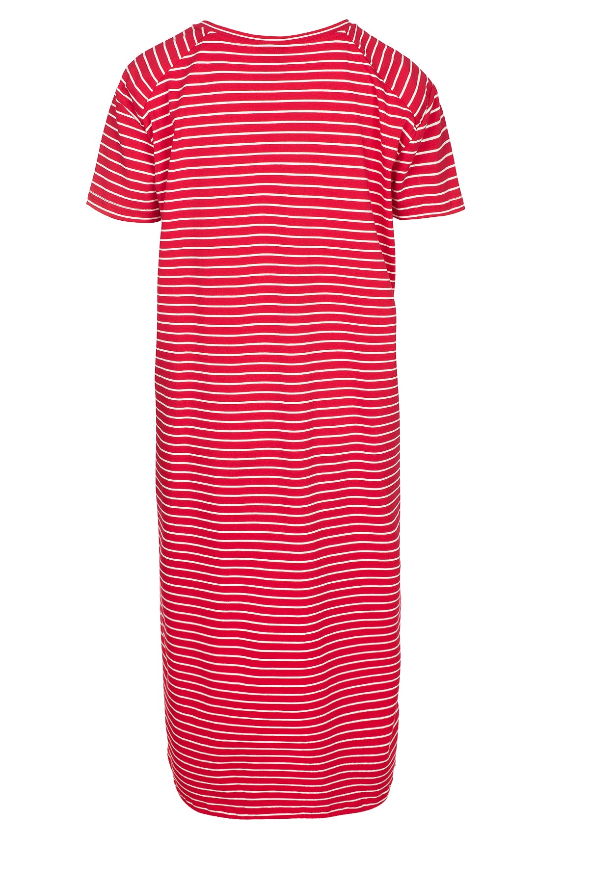 LUXZUZ // ONE TWO Aimastripe Dress Dress 349 Flame Scarlet