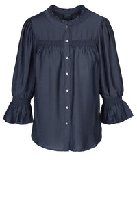 Aino Shirt - Navy Blue