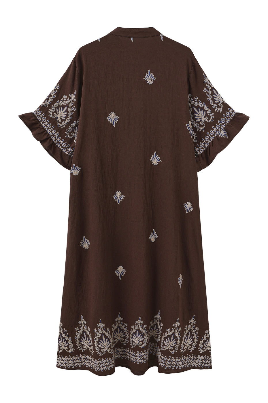 LUXZUZ // ONE TWO Alfhild Dress Dress Dark Brown 7090