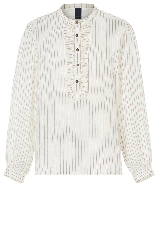 LUXZUZ // ONE TWO Anso Blouse Blouse 737 Cream