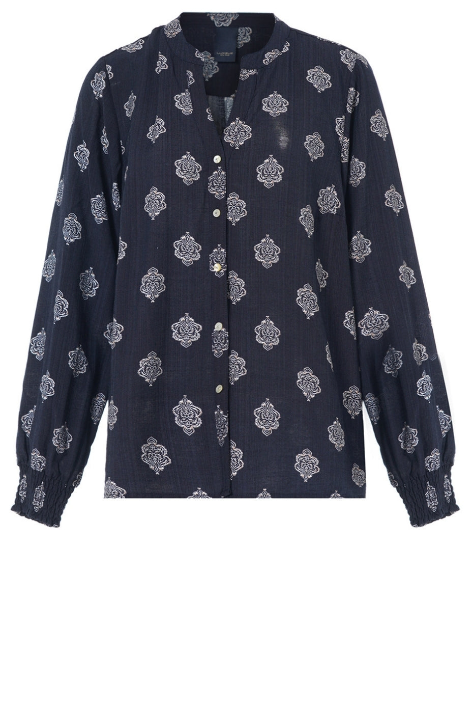 LUXZUZ // ONE TWO Arigan Shirt Shirt 577 Night Blue