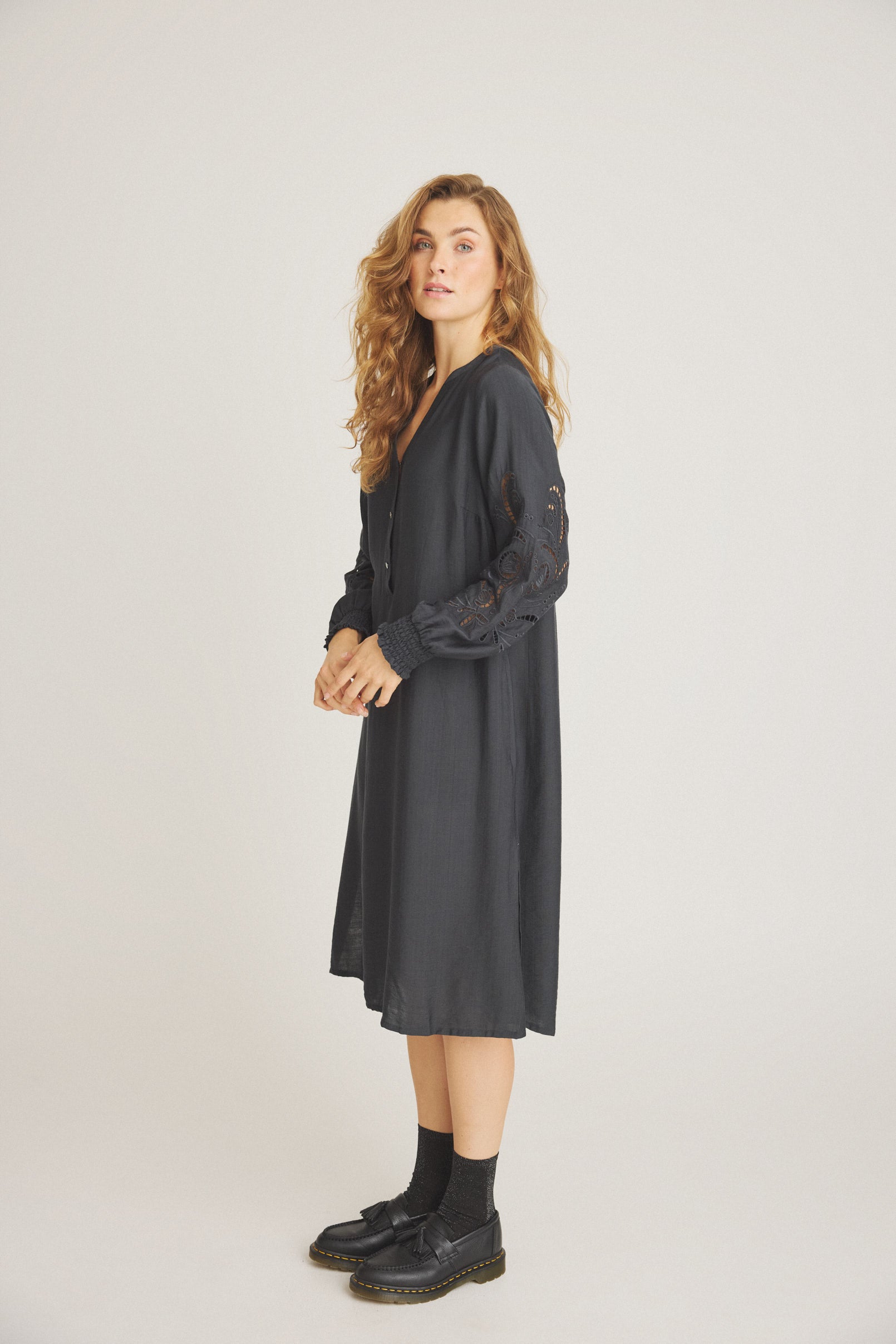 LUXZUZ // ONE TWO Arios Dress Dress 829 Vulcan