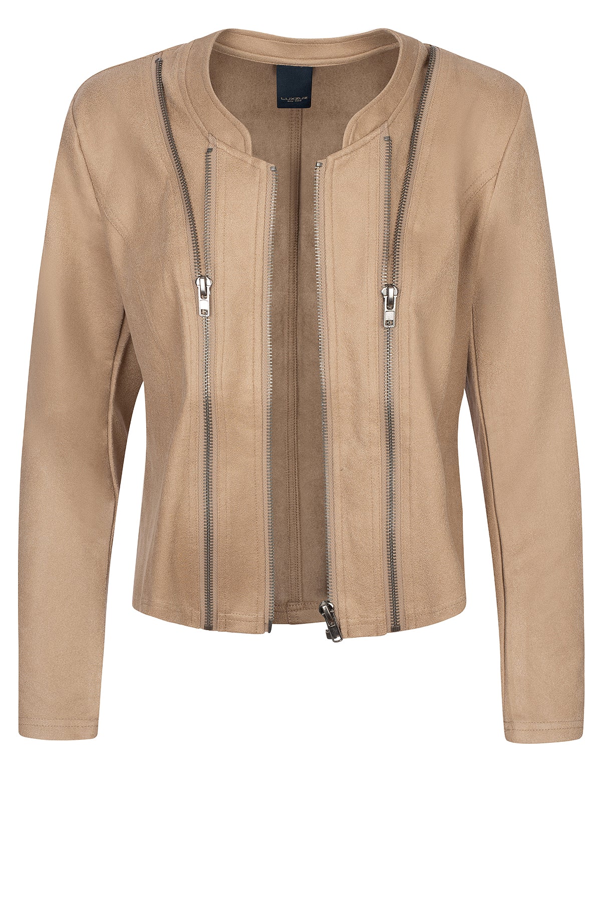 LUXZUZ // ONE TWO Athena Faux Leather Jacket Jacket 700 Light Sand