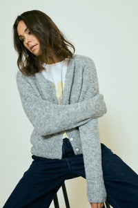 Birgita Knit - Grey Marl