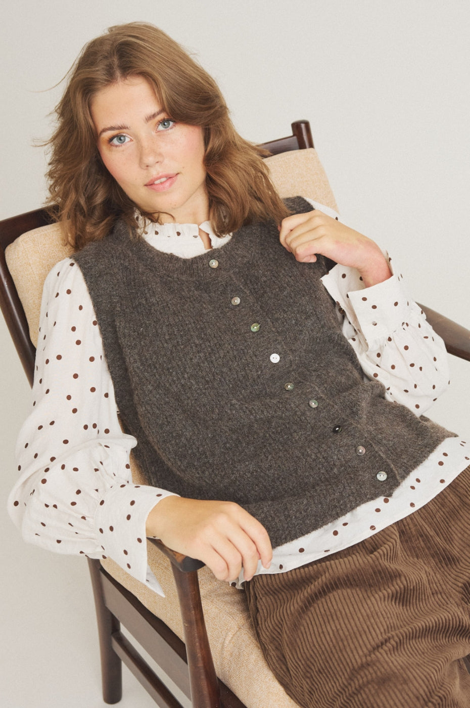 LUXZUZ // ONE TWO Bit Knit Knit 795 Coffee Bean