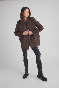 Boeline Jacket - Chocolate Brown