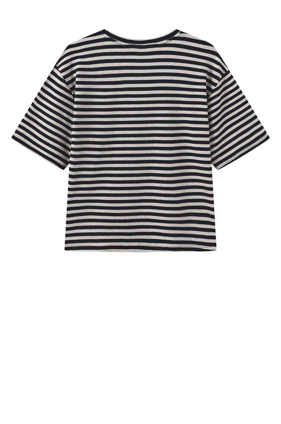 LUXZUZ // ONE TWO Boxy T-shirt T-Shirt 577 Night Blue