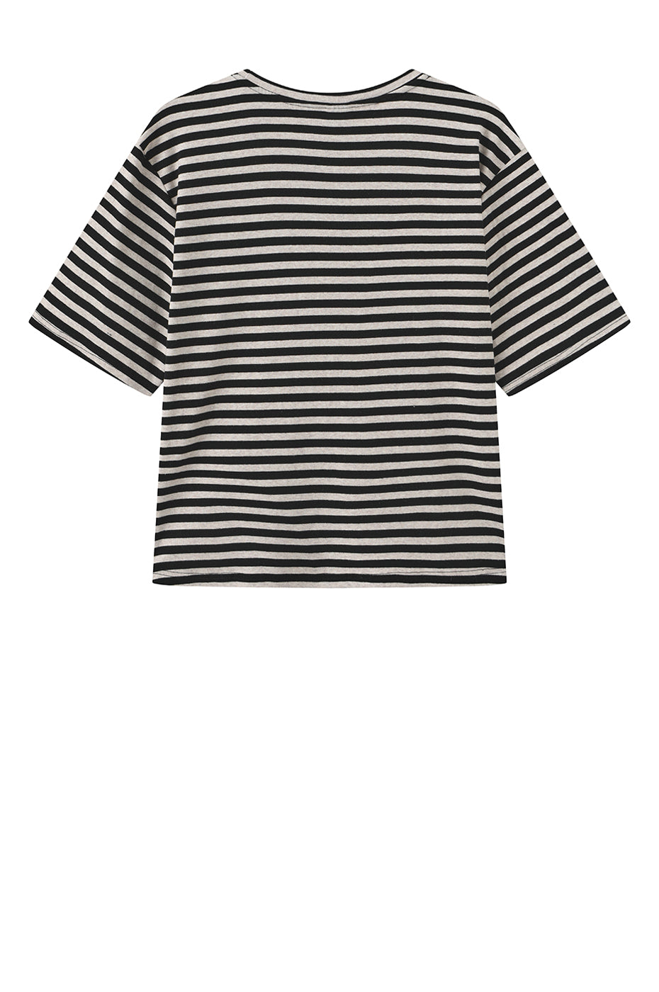 LUXZUZ // ONE TWO Boxy T-shirt T-Shirt 999 Black