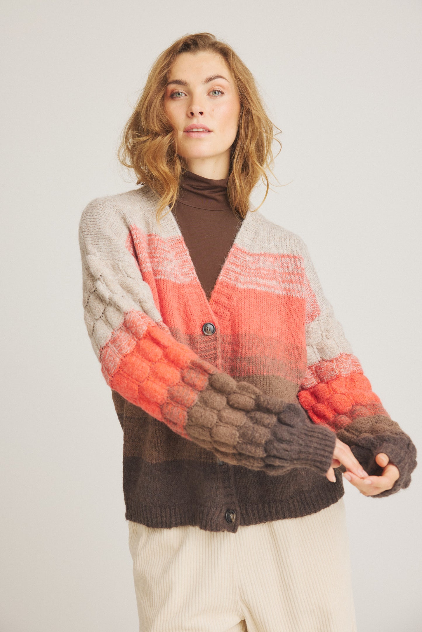 LUXZUZ // ONE TWO Calina Knit Knit 230 Emberglow