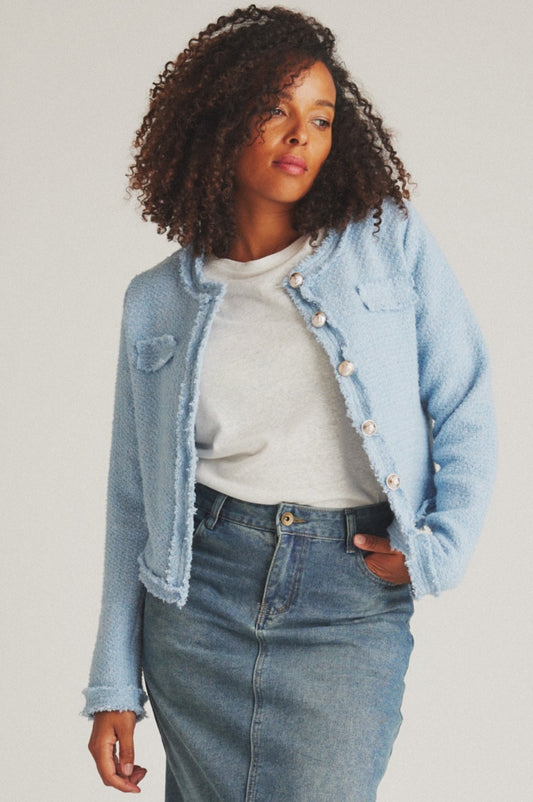 LUXZUZ // ONE TWO Chiefelia Jacket Jacket 569 Forget-me-not