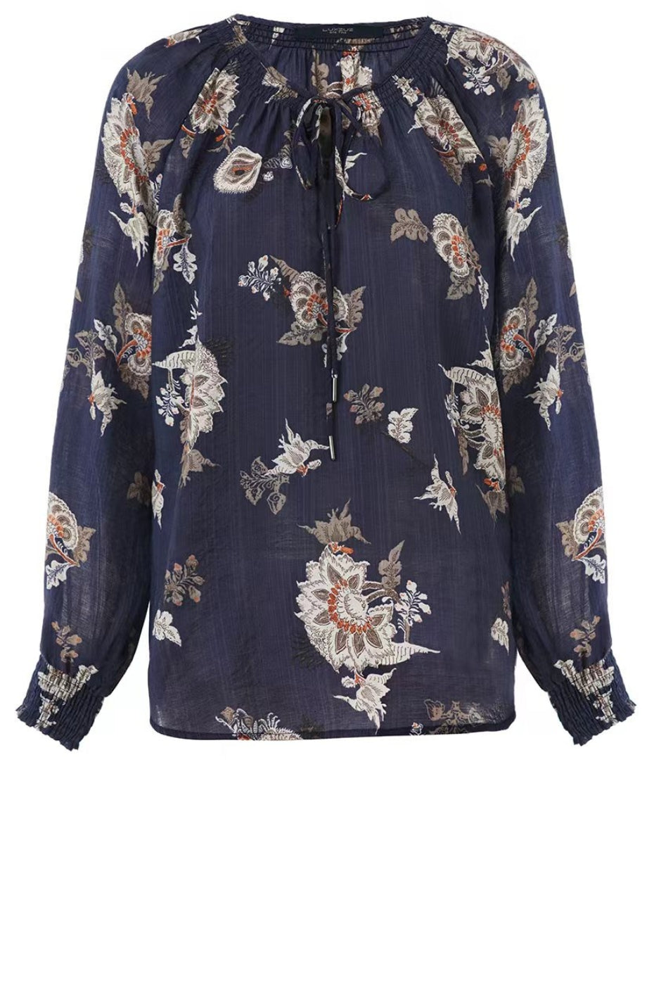 LUXZUZ // ONE TWO Ciza Blouse Blouse 568 Mood Indigo