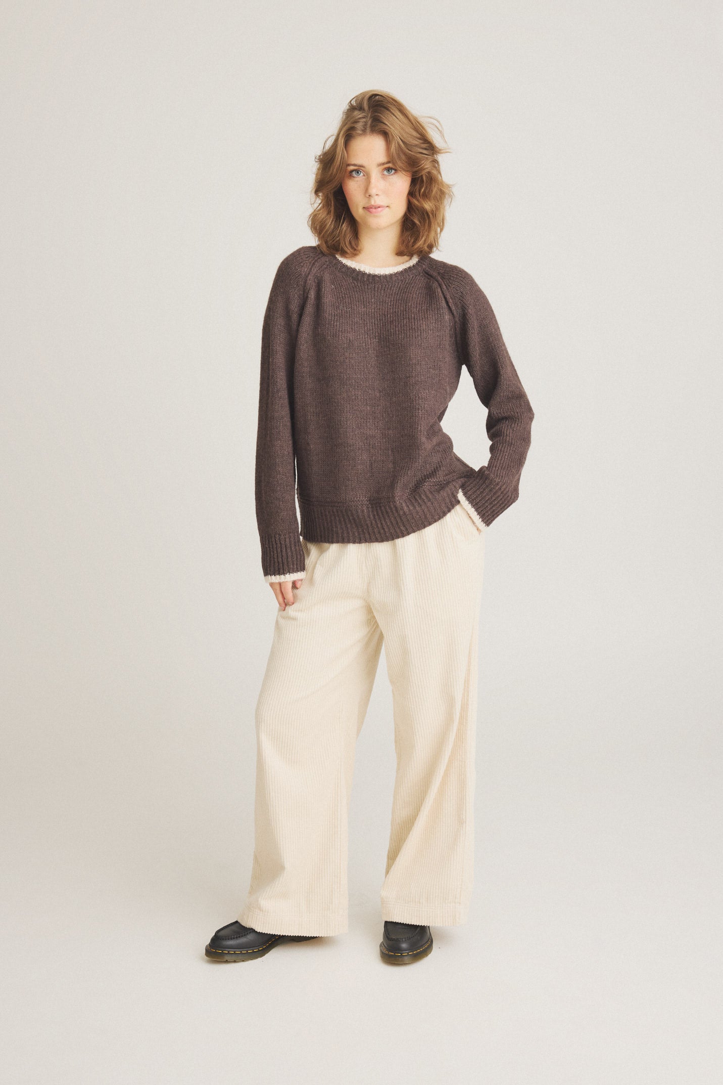 LUXZUZ // ONE TWO Eicord Pant Pant 741 Ecru