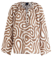 Eivoa Blouse - Sepia