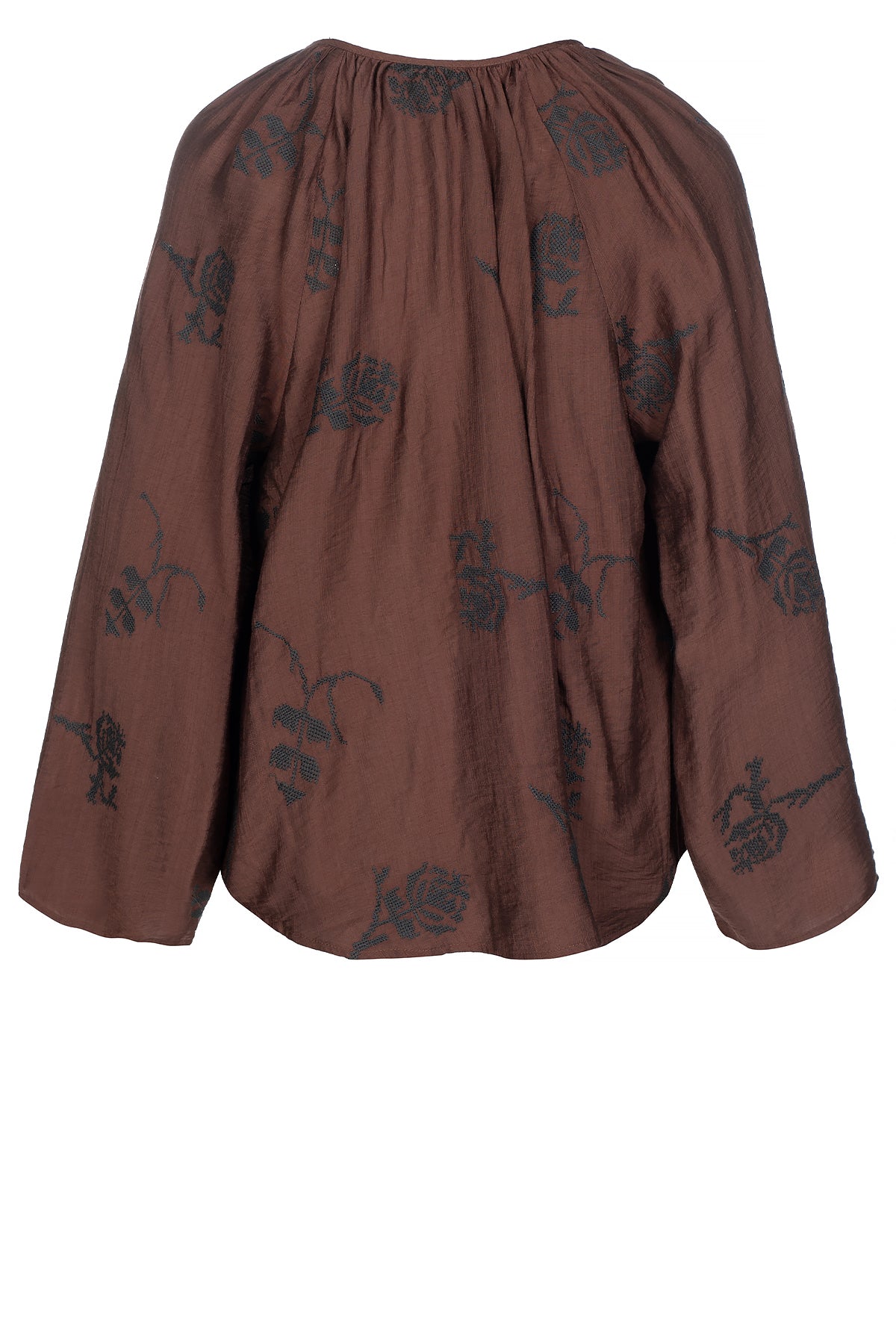 LUXZUZ // ONE TWO Eivoa Blouse Blouse 718 Suitcase Brown