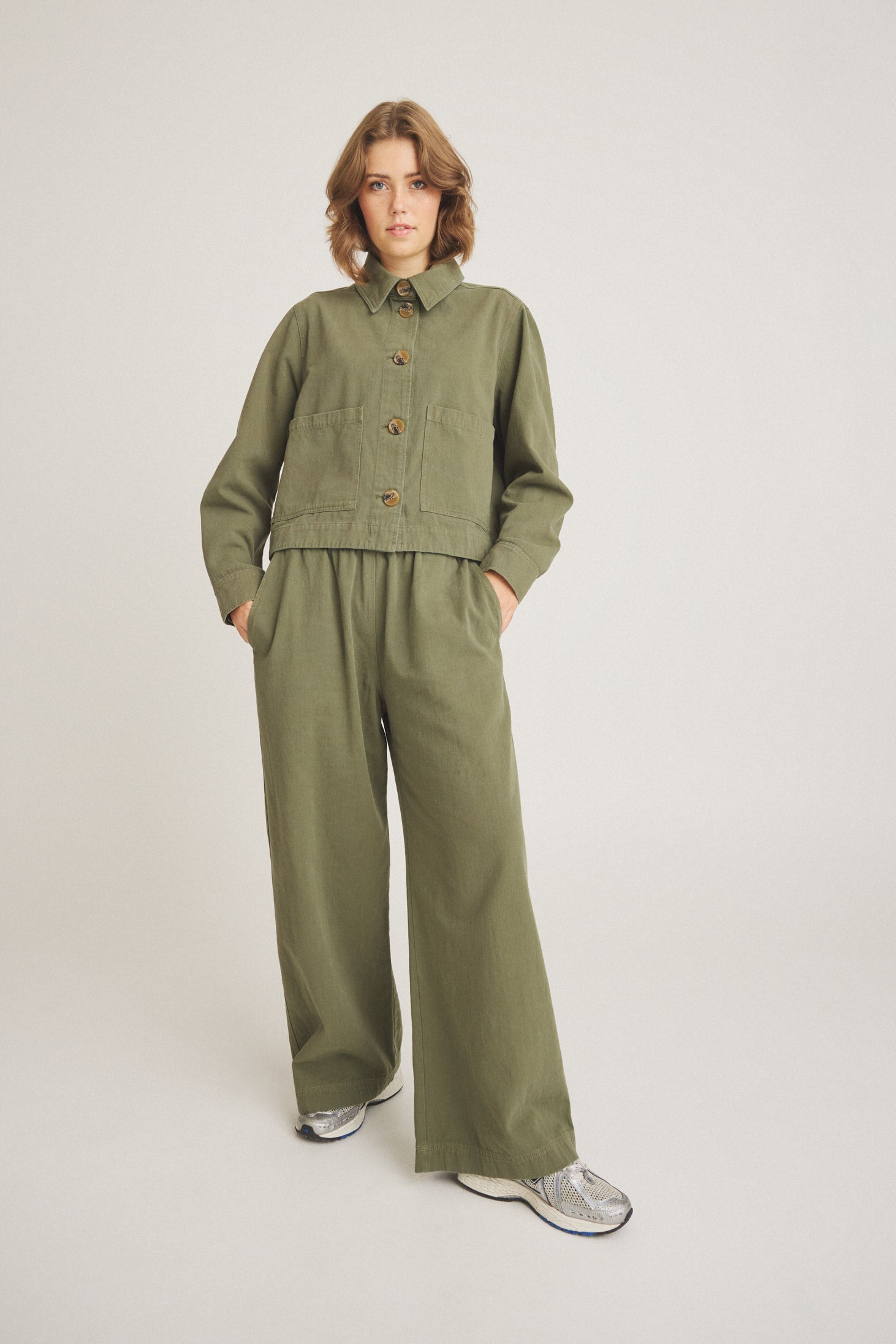 LUXZUZ // ONE TWO Elvina Jacket Jacket 637 Dusty Olive