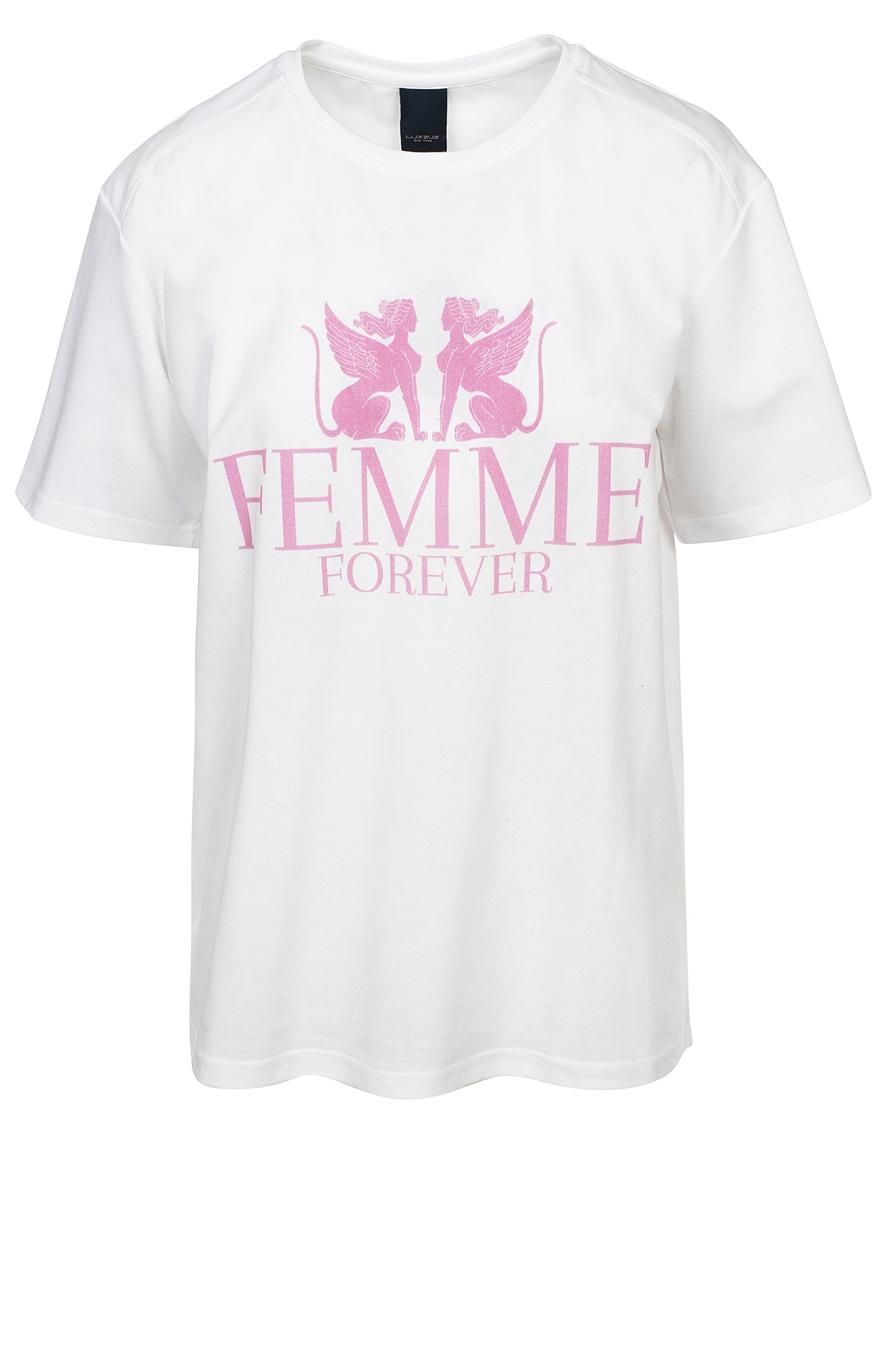 LUXZUZ // ONE TWO Fefo T-shirt T-Shirt 901 White