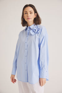 Gerflow Shirt - Brunnera Blue