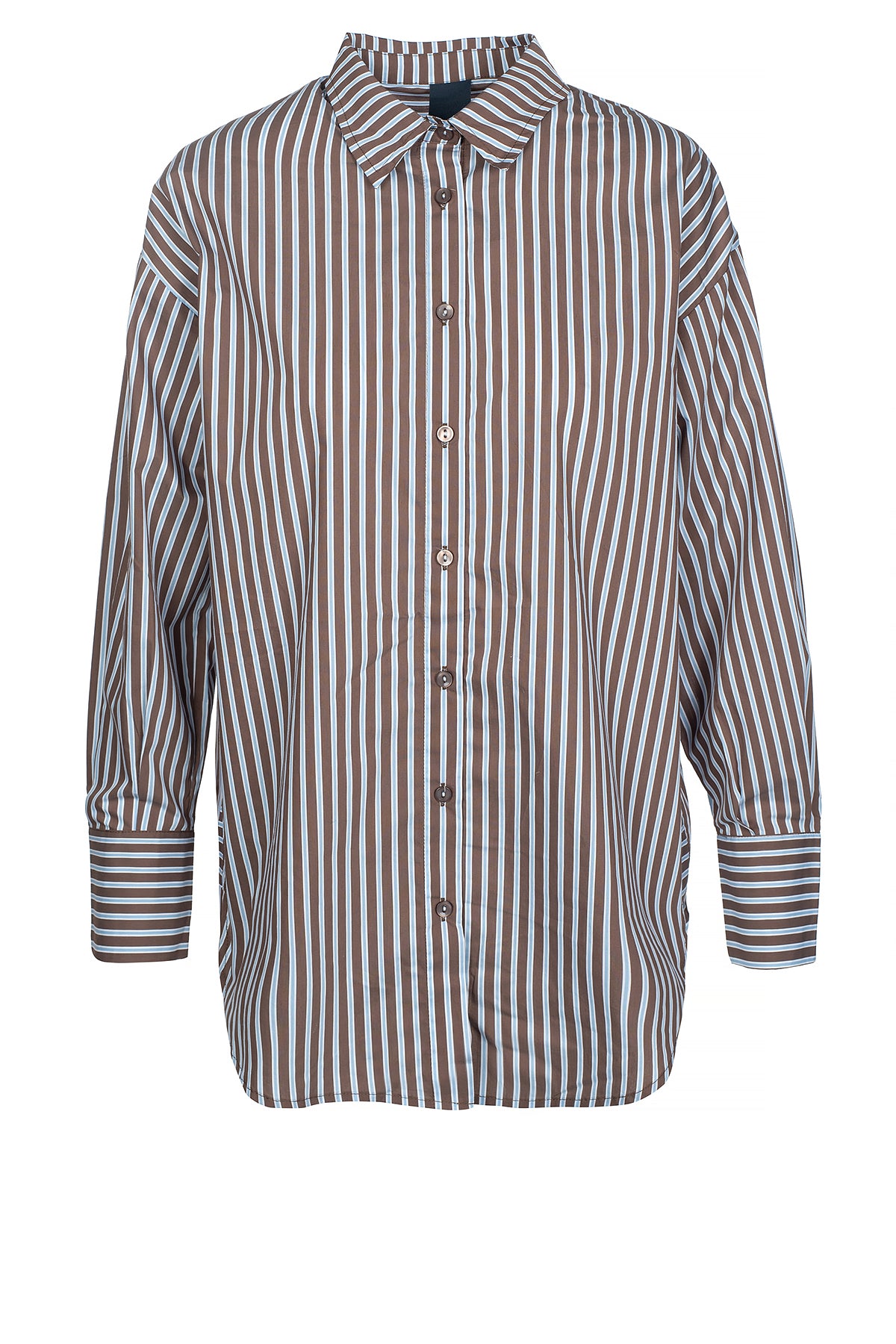 LUXZUZ // ONE TWO Gertantu Shirt Shirt 788 Chocolate Chip