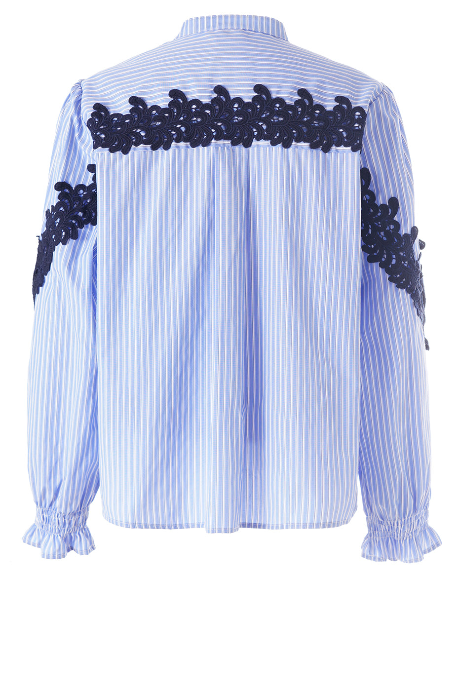 LUXZUZ // ONE TWO Hanna Blouse Blouse 535 Colony Blue