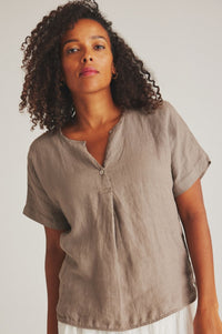 Helily Blouse - Drift Wood