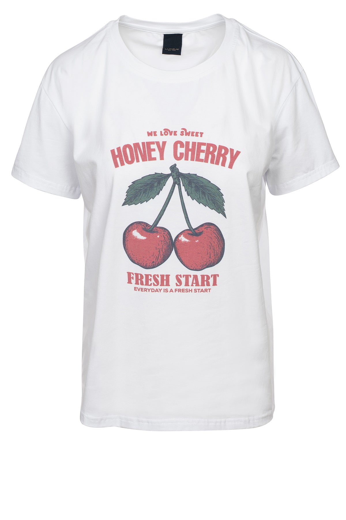 LUXZUZ // ONE TWO Honche T-shirt T-Shirt 901 White