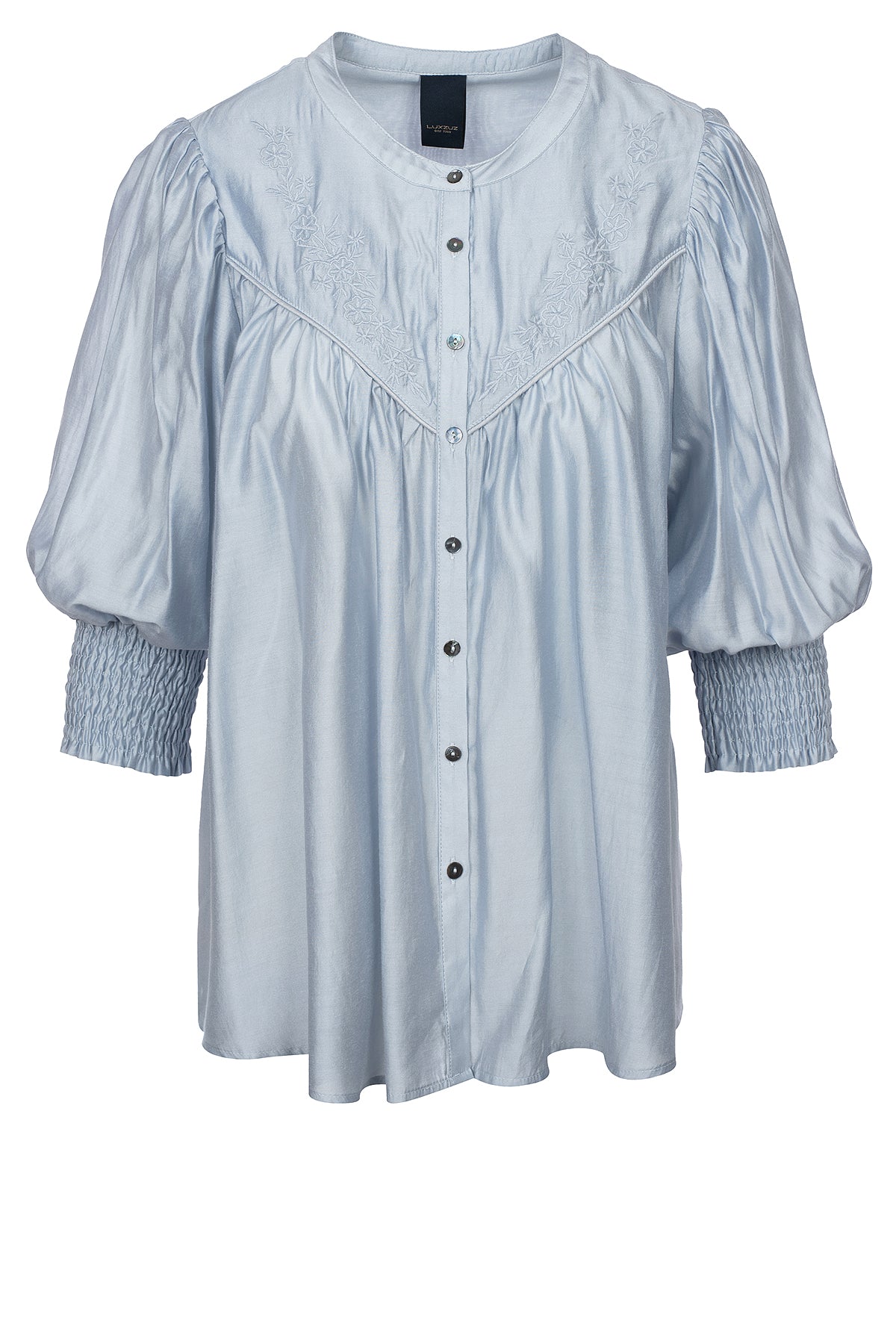 LUXZUZ // ONE TWO Jeana Shirt Shirt 509 Baby Blue