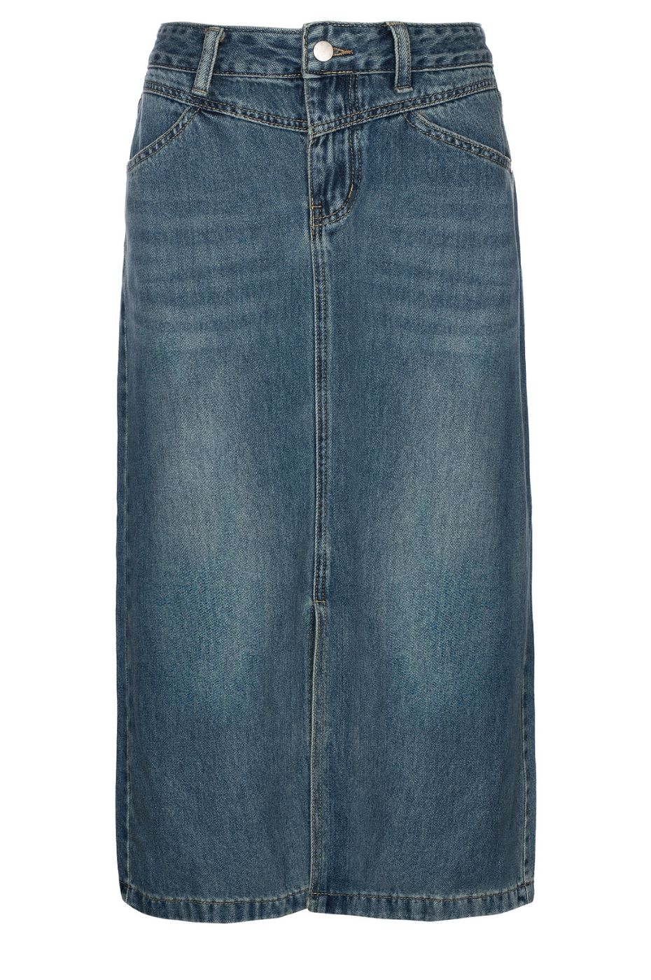 LUXZUZ // ONE TWO Jeansa Skirt Skirt 531 Faded Denim
