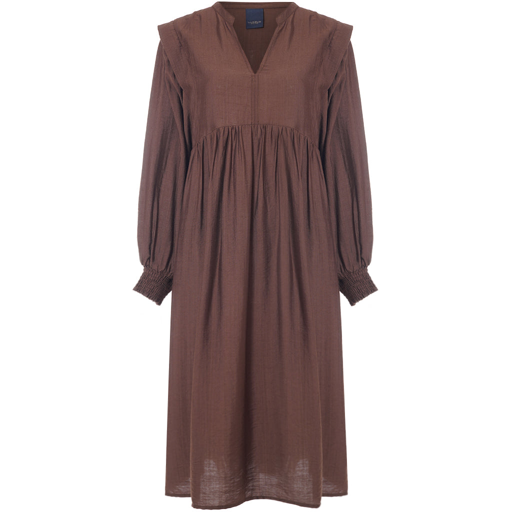 LUXZUZ // ONE TWO Jerica Dress Dress 718 Suitcase Brown