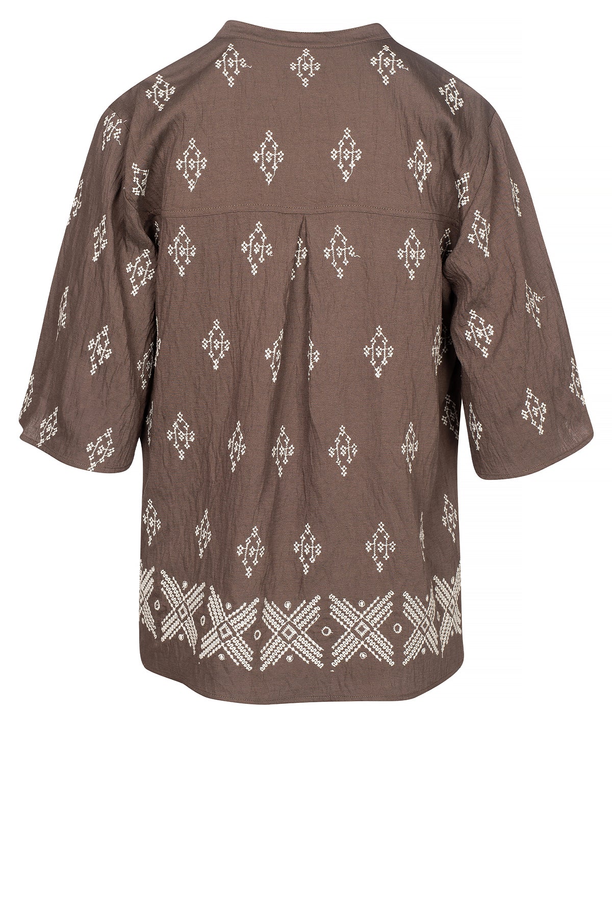 LUXZUZ // ONE TWO Josiana Blouse Blouse 788 Chocolate Chip