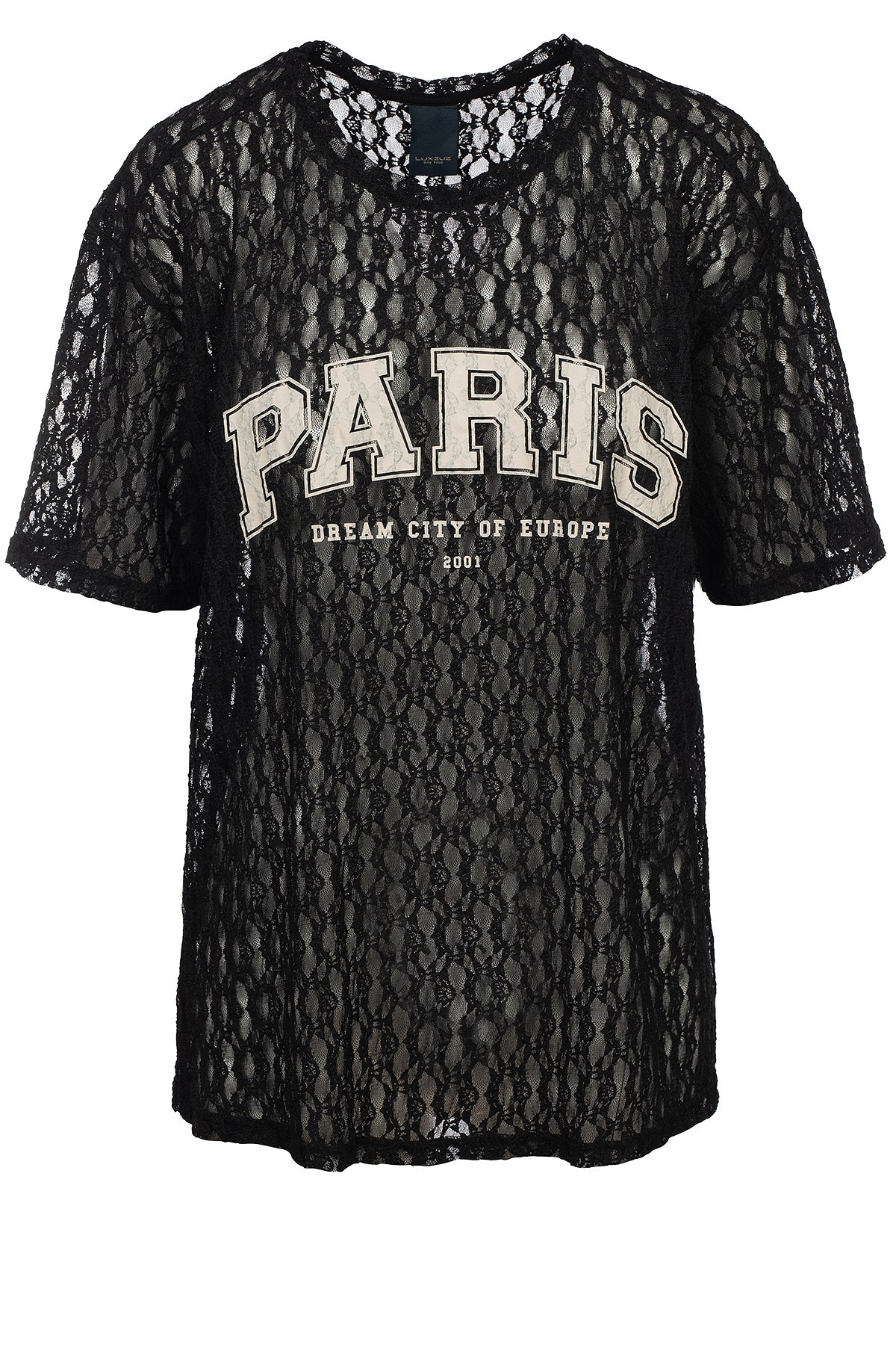 LUXZUZ // ONE TWO Jua T-shirt T-Shirt 999 Black