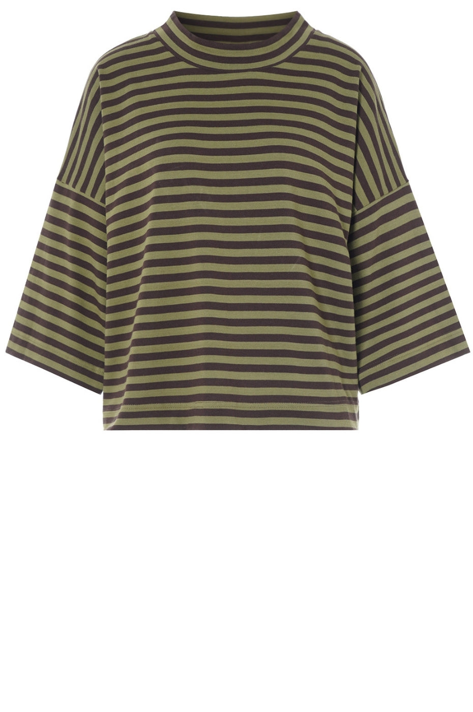 LUXZUZ // ONE TWO Julia T-Shirt T-Shirt 627 Loden Green