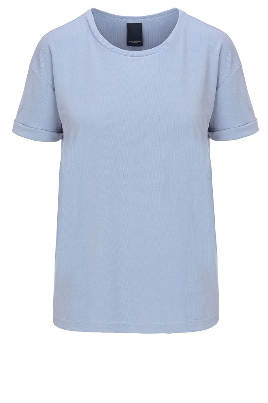 LUXZUZ // ONE TWO Karin T-Shirt 505 Sky blue