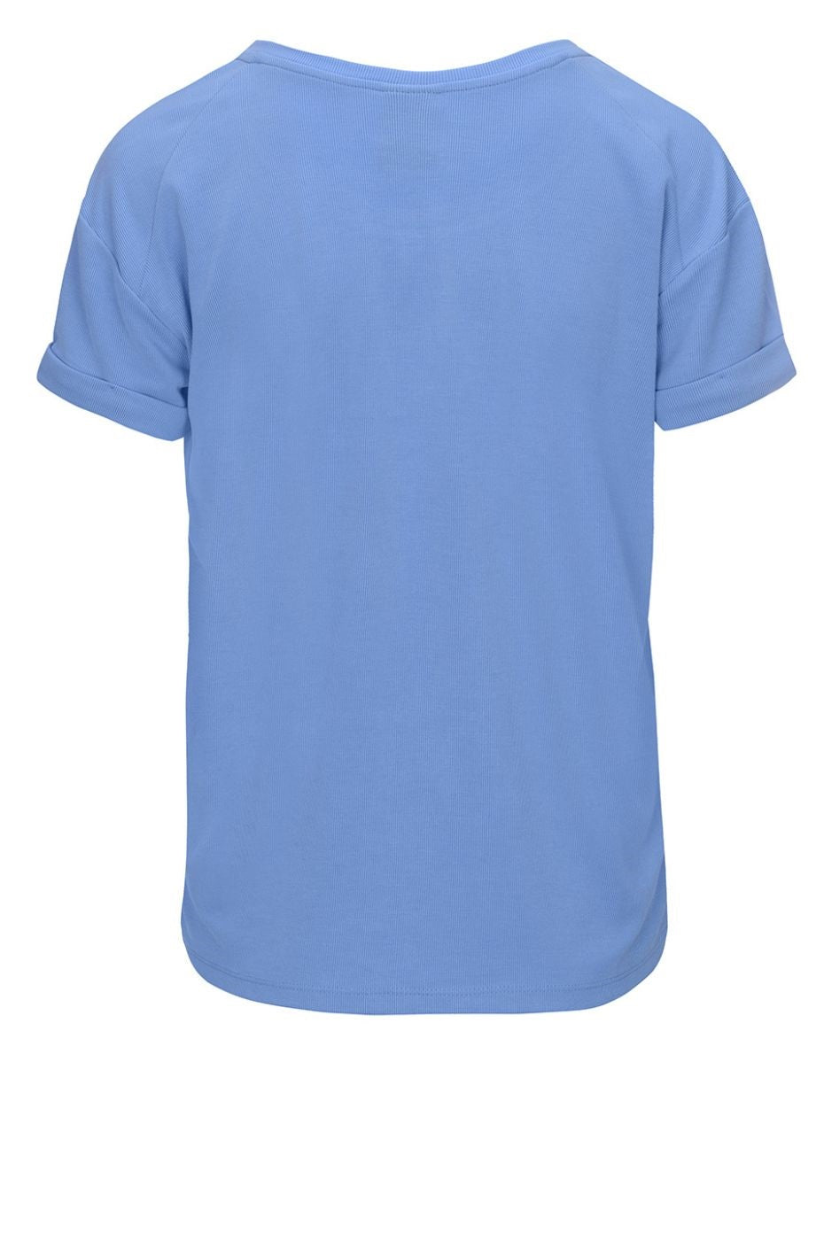 LUXZUZ // ONE TWO Karin T-Shirt 514 Cashmere Blue