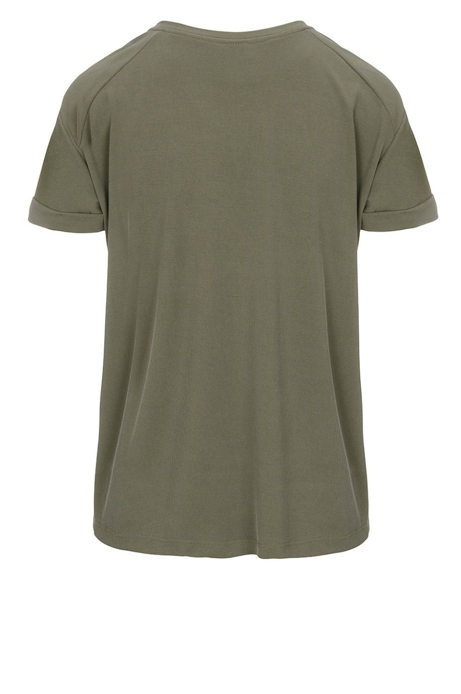 LUXZUZ // ONE TWO Karin T-Shirt 633 Army