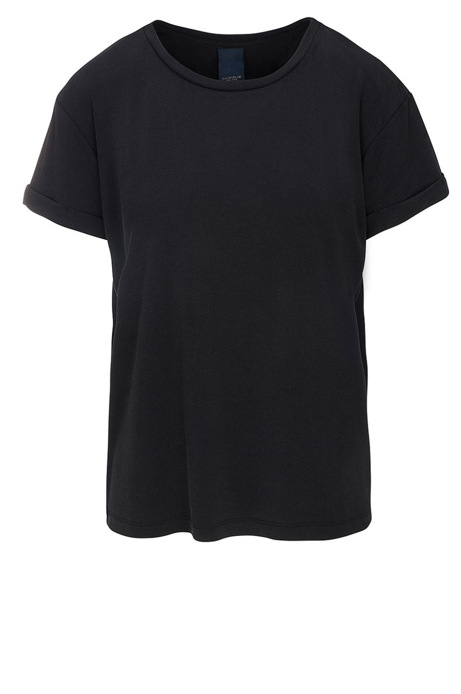 LUXZUZ // ONE TWO Karin T-Shirt 999 Black