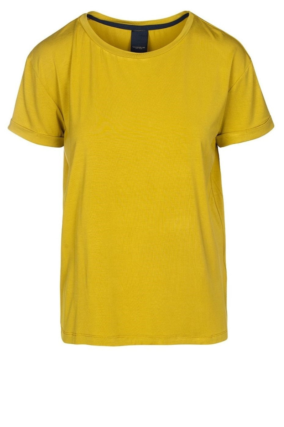 LUXZUZ // ONE TWO Karin Bamboo T-Shirt 614 Golden Olive