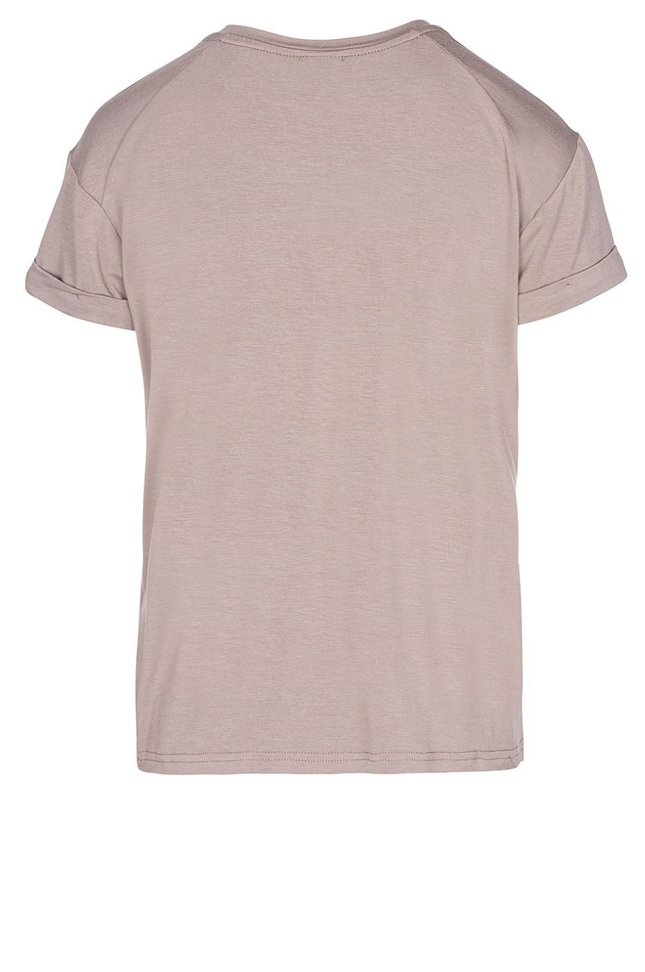 LUXZUZ // ONE TWO Karin Bamboo T-Shirt 765 Drift Wood