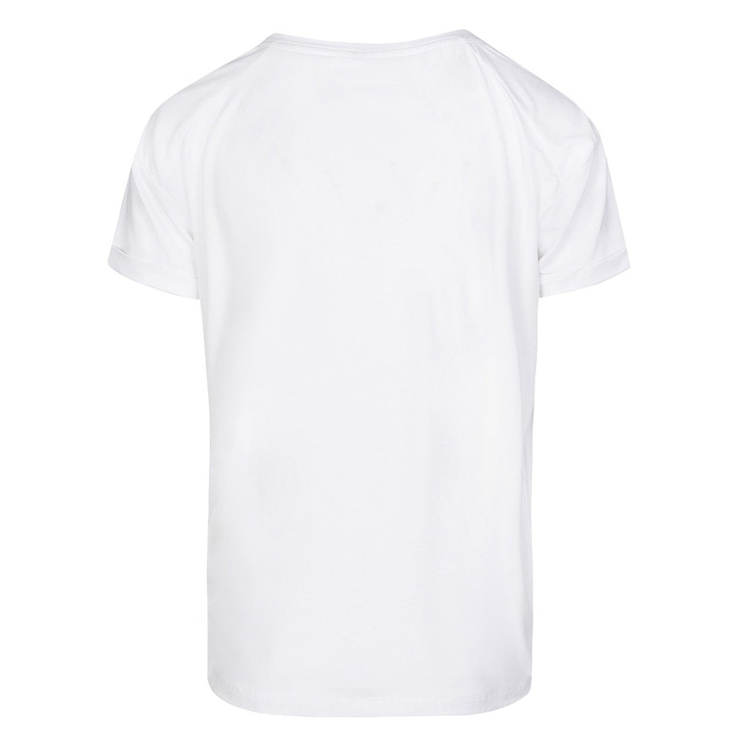 LUXZUZ // ONE TWO Karin Bamboo T-Shirt 901 White