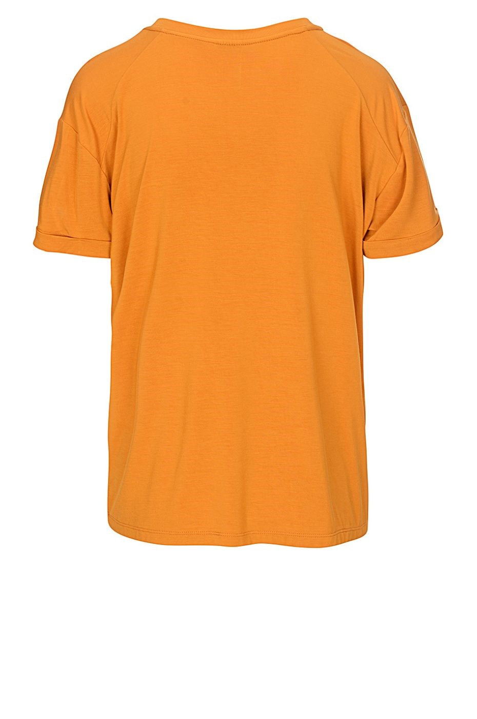 LUXZUZ // ONE TWO Karvi Bamboo T-Shirt 236 Sudan Brown