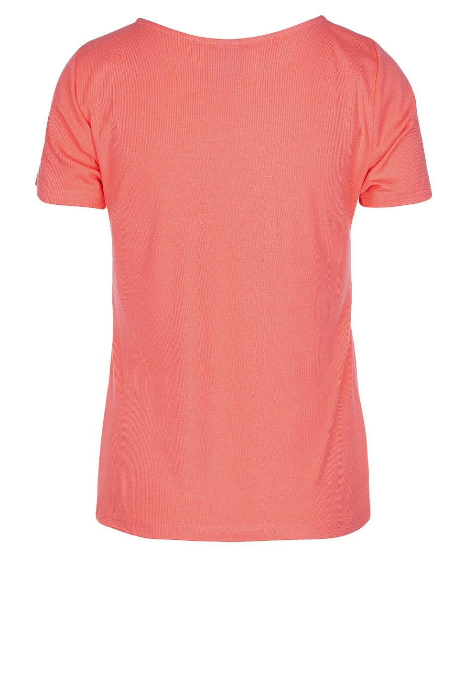LUXZUZ // ONE TWO Klaudine T-shirt T-Shirt 351 Coral