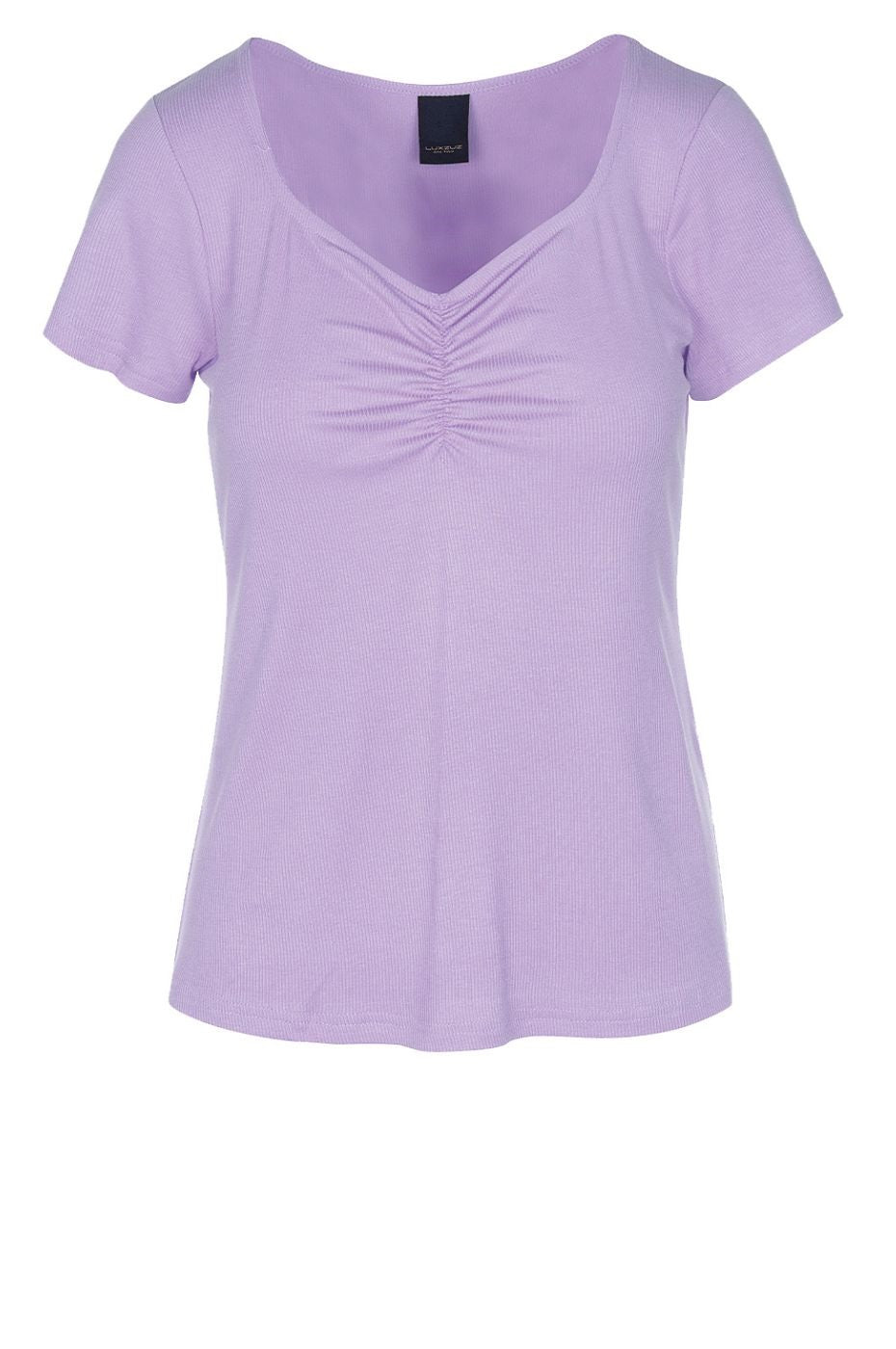LUXZUZ // ONE TWO Klaudine T-shirt T-Shirt 407 Lilacs Bloom