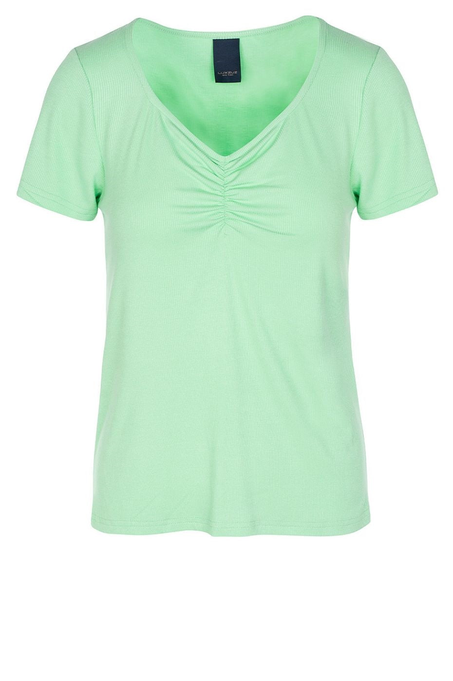LUXZUZ // ONE TWO Klaudine T-shirt T-Shirt 679 Poison Green