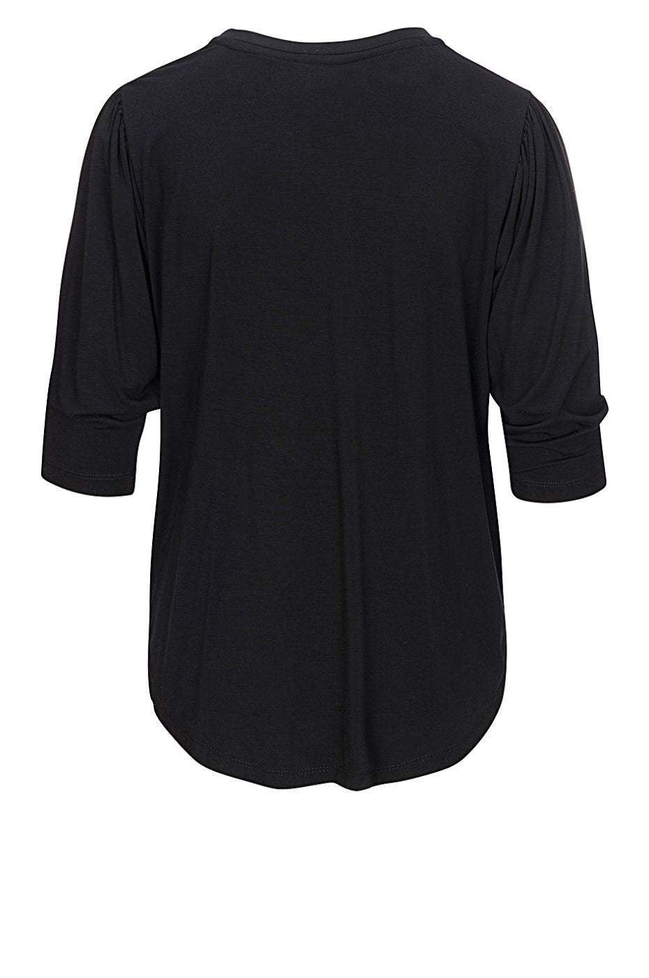 LUXZUZ // ONE TWO Lailong Bamboo T-Shirt 999 Black