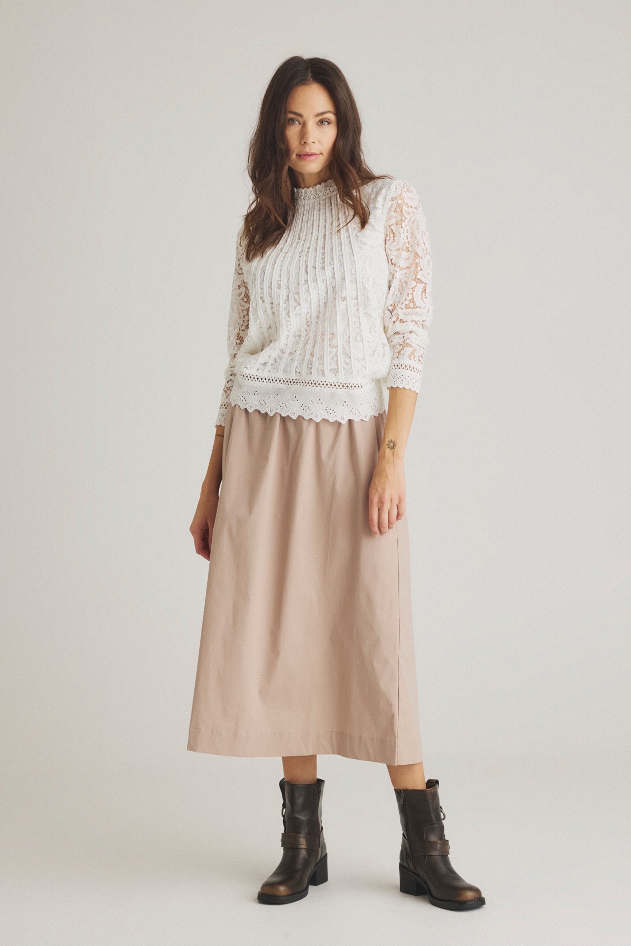 LUXZUZ // ONE TWO Laizy Blouse Blouse 737 Cream