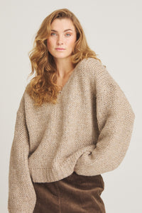 Lotti Knit - Light Taupe