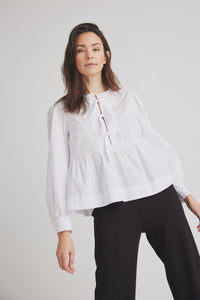 Lynette Blouse - White