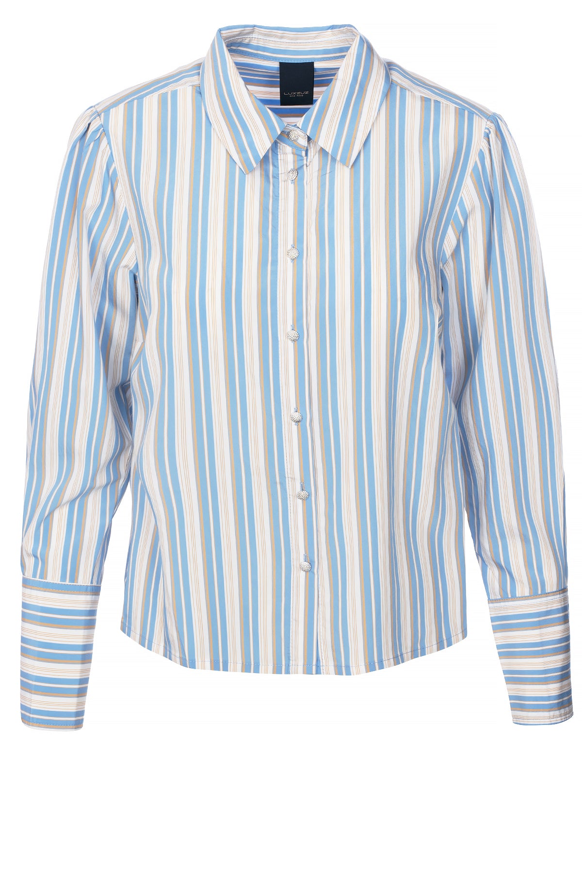 LUXZUZ // ONE TWO Makko Shirt Shirt 511 Brunnera Blue