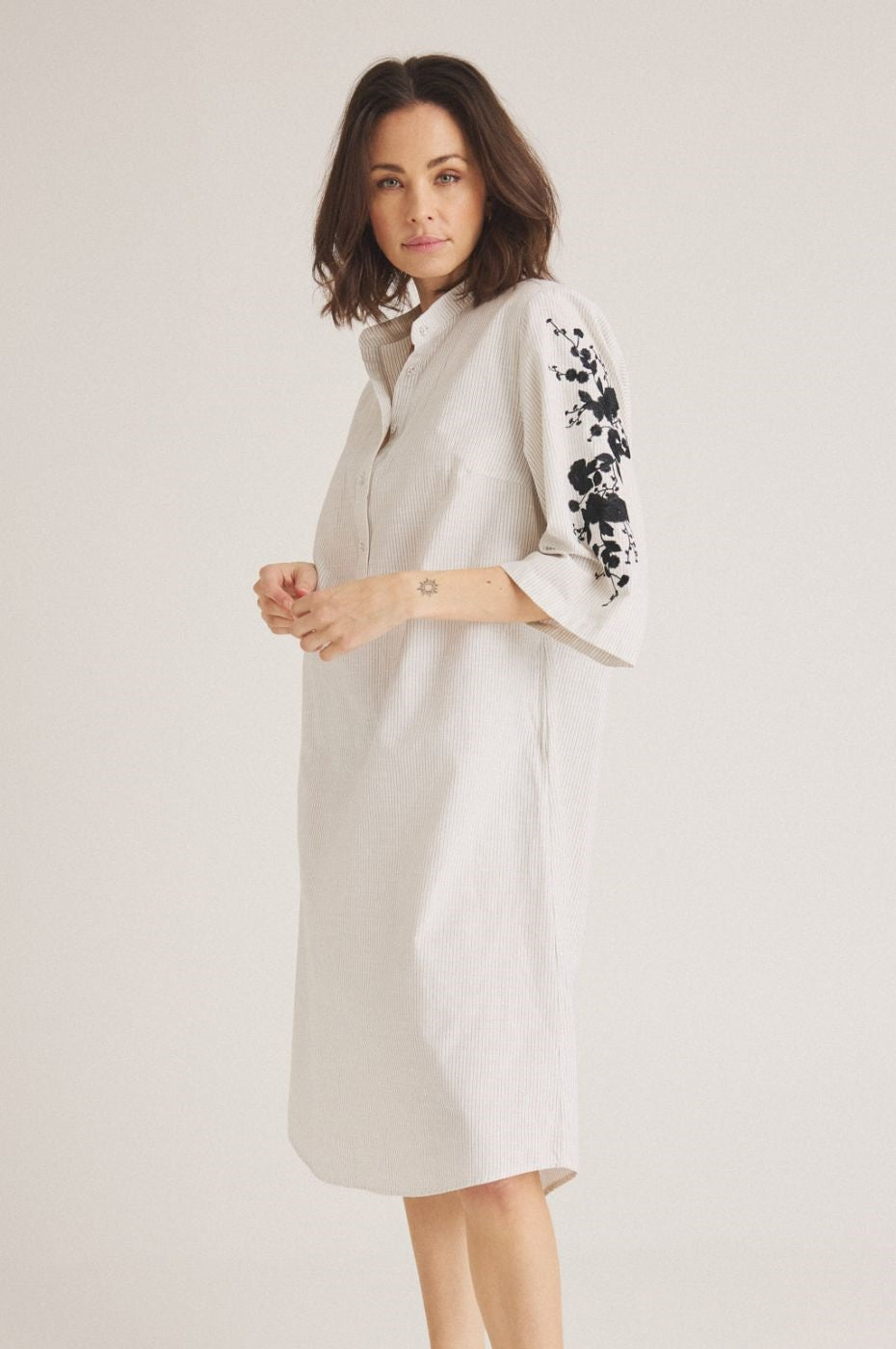 LUXZUZ // ONE TWO Maricoana Dress Dress 737 Cream