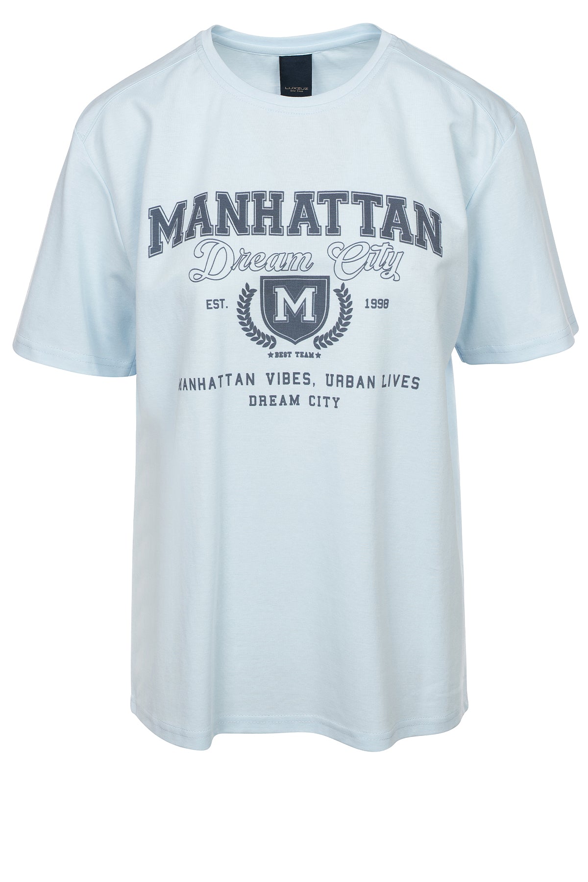 LUXZUZ // ONE TWO Mata T-shirt T-Shirt 509 Baby Blue